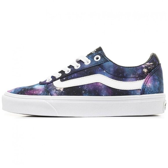 Vans Womens Ward Galaxy Skate Sneakers W5.5 Color Galaxy/Multi/White - Picture 2 of 4